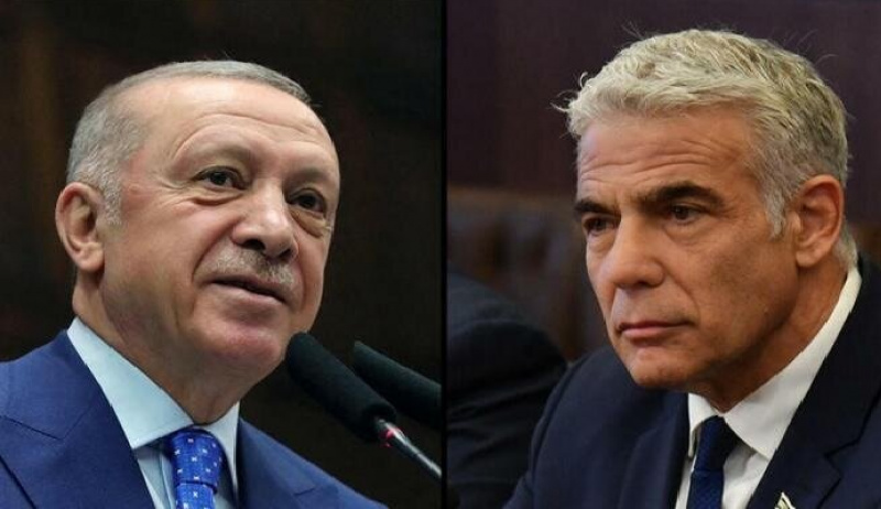 Siyonist başbakan Lapid ve Cumhurbaşkanı Erdoğan, New York'ta görüşecek..