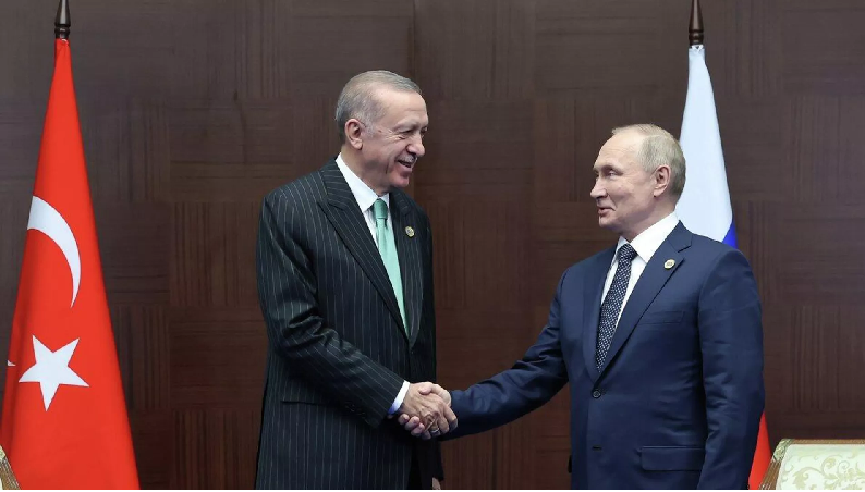 Erdoğan ve Putin, Astana'da görüştü: 'Türkiye'deki gaz merkezi fiyatlandırma için de kullanılabilir'