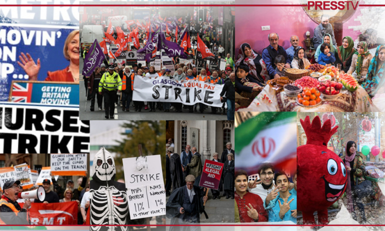 İran’da grev çağrısı yapan İngiltere grev dalgalarıyla sarsılıyor...