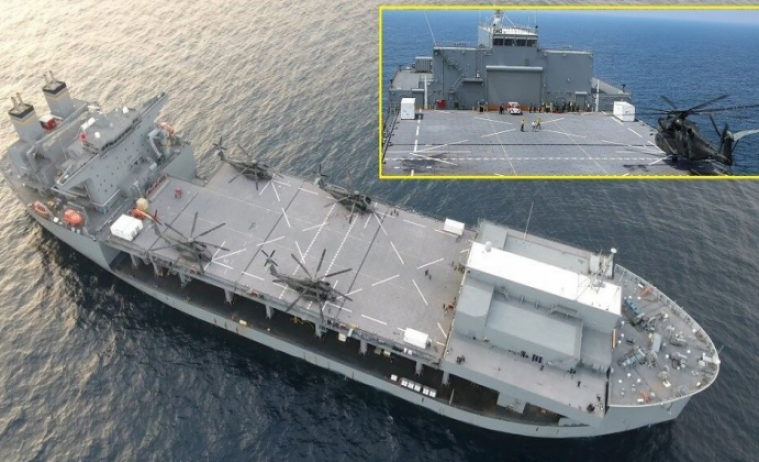 ABD, İran’ın ticari gemileri İHA taşıyan gemilere dönüştürme kabiliyetine odaklandı...