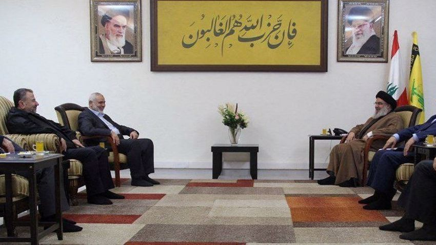 Yüzler gülüyor! Direniş cephesinden kritik toplantı: Hamas ve Hizbullah, son gelişmeleri masaya yatırdı.