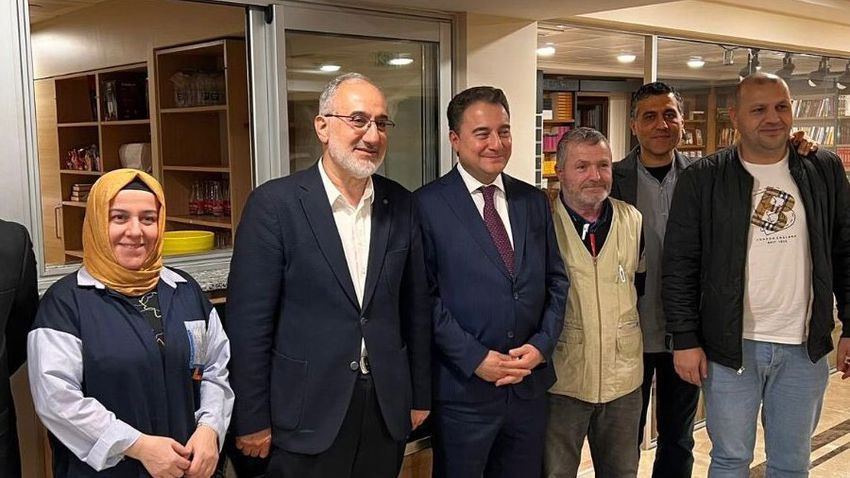 Ali Babacan'dan Mustafa İslamoğlu'na ziyaret...