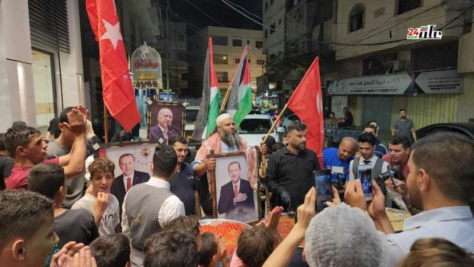 Hamas Cumhurbaşkanı Erdoğan'ı tebrik etti, Gazze halkından  seçim sevinci..
