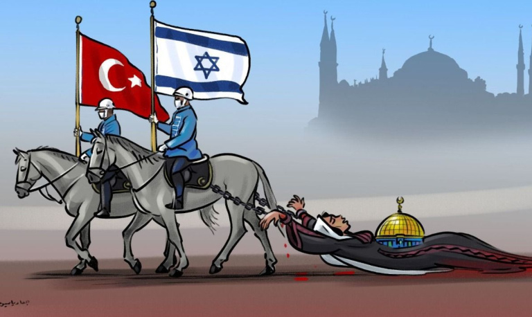 Erdoğan kazandı Kudüs tehlikede!... Filistinlilerin gasp edilen gazı Türkiye üzerinden satılacak..