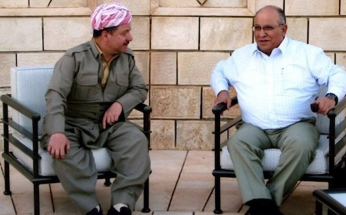 Mossad başkanı ile fotoğrafı yayımlanan Barzani: İran’ın iddiaları gerçeklikten uzaktır..
