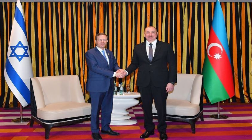 Gazze'de kardeşlerimiz katledilirken Aliyev, İsrail'le işbirliğini görüştü...