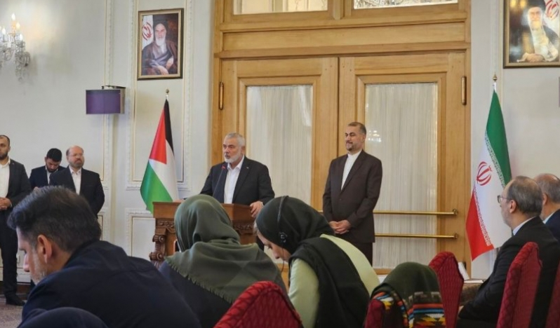 Hamas Lideri İsmail Heniye Tahran'da: Dünya Kudüs Günü her zamankinden görkemli olmalı...
