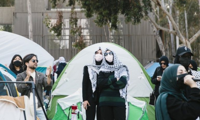 ABD'deki üniversite öğrencileri Gazze'deki sivillerle dayanışma için açlık grevi başlattı...